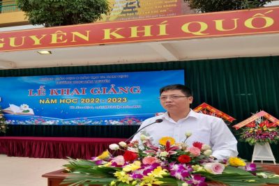MỘT SỐ HÌNH ẢNH TIÊU BIỂU TRONG LỄ KHAI GIẢNG NĂM HỌC 2022- 2023