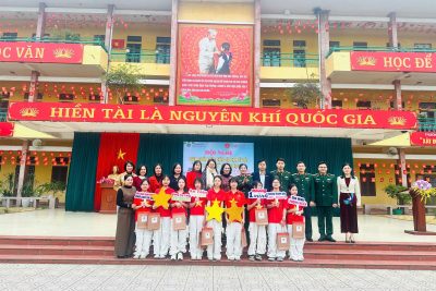 TUYÊN TRUYỀN PHÒNG CHỐNG TỘI PHẠM LỪA ĐẢO “BẮT CÓC TRỰC TUYẾN ” DÀNH CHO HỌC SINH TẠI TRƯỜNG THCS HÀN THUYÊN