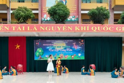 SINH HOẠT CHỦ ĐIỂM THÁNG 9: EM VỚI NHÀ TRƯỜNG VÀ “VUI HỘI TRĂNG RẰM” – NĂM 2022
