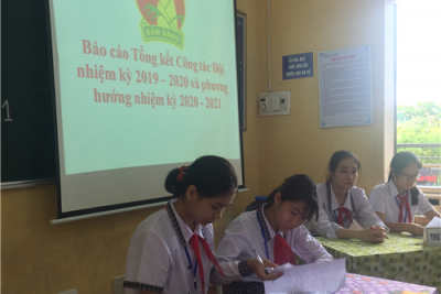 Ngày 16/9/ 2020, Chi Đội 8A1 đã tổ chức thành công Đại hội Chi Đội mẫu . 70 đội viên tiêu biểu của 35 Chi Đội trong toàn Liên Đội đã về dự đông đủ.