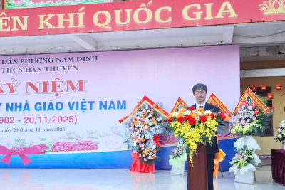 TRƯỜNG THCS HÀN THUYÊN KỶ NIỆM 43 NĂM NGÀY NHÀ GIÁO VIỆT NAM (20/11/1982 – 20/11/2025)